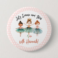 Ballerina Ballet fille d'anniversaire