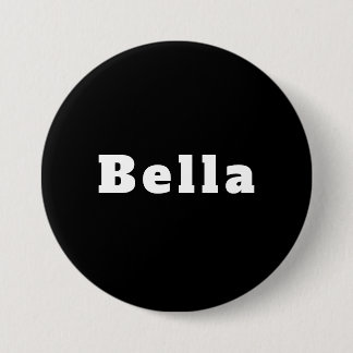 Badge Rond 7,6 Cm Bella Button – Épinglette de haute qualité