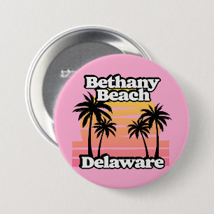 Badge Rond 7,6 Cm Bethany Beach Delaware