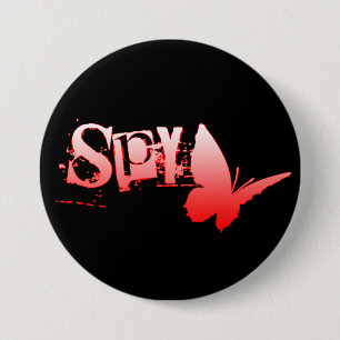 Badge Rond 7,6 Cm beurreESPIONS.