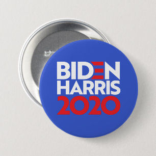 BADGE ROND 7,6 CM BIDEN HARRIS 2020