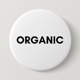 Badge Rond 7,6 Cm bio