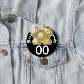 Badge Rond 7,6 Cm Birthday | DIY AGE | Customize