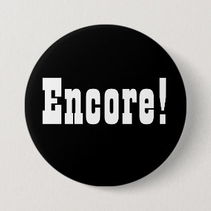Badge Rond 7,6 Cm Bis ! Bouton