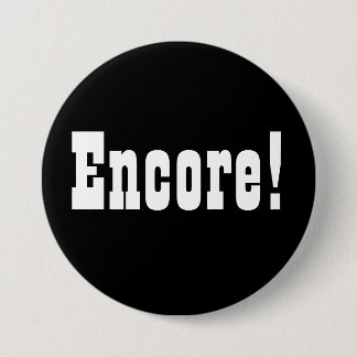 Badge Rond 7,6 Cm Bis ! Bouton