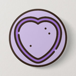Badge Rond 7,6 Cm bonbon-1