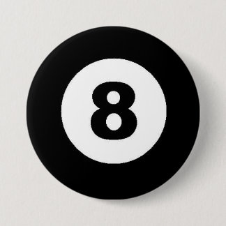 Badge Rond 7,6 Cm Boule huit