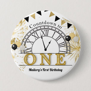 Badge Rond 7,6 Cm Bouton