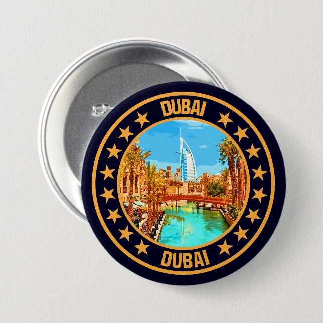 Badge Rond 7,6 Cm Bouton (Devant & derrière)