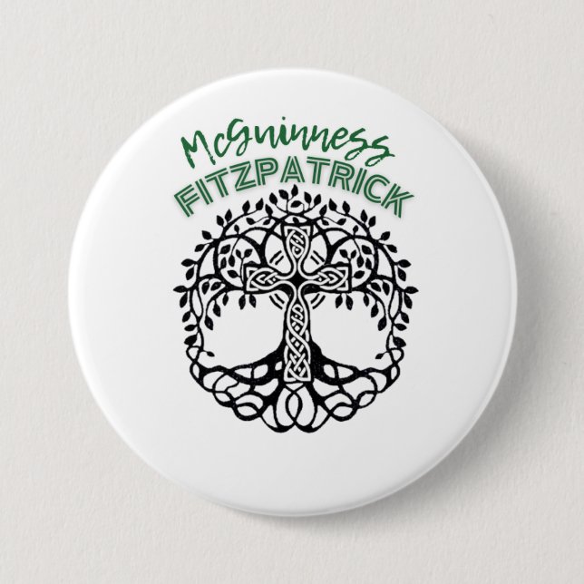 Badge Rond 7,6 Cm bouton (Devant)