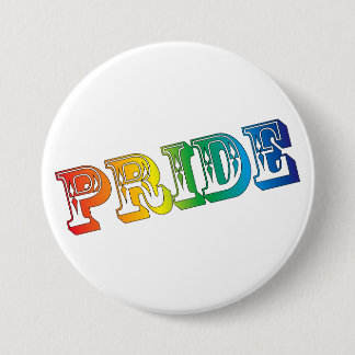BADGE ROND 7,6 CM BOUTON 1 DE GAY PRIDE