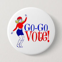Bouton "Allez voter !" 3"