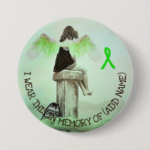 Badge Rond 7,6 Cm Bouton commémoratif pour les guerriers tombés de l