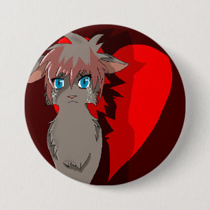 Badge Rond 7,6 Cm bouton d'ashfur