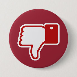 Badge Rond 7,6 Cm Bouton d'aversion !