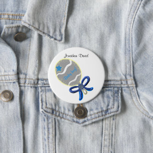 Badge Rond 7,6 Cm Bouton de bébé de bienvenue