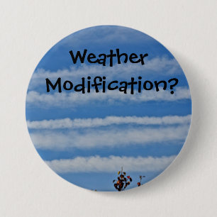 Badge Rond 7,6 Cm Bouton de Chemtrail