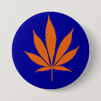 Badge Rond 7,6 Cm Bouton de feuille du pot W20