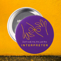 Bouton de la fierté des interprètes – « Seulement