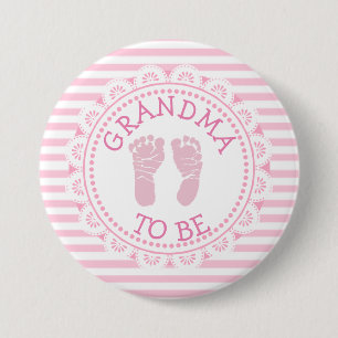 Badge Rond 7,6 Cm Bouton de la grand-mère pour être Baby shower