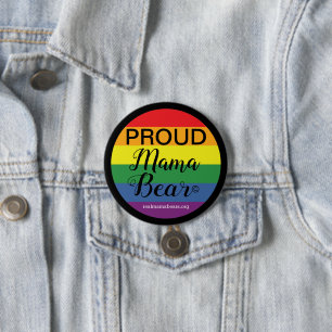 Badge Rond 7,6 Cm Bouton de la maman fière