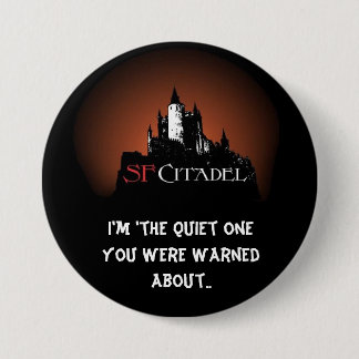 Badge Rond 7,6 Cm Bouton de la tranquillité une