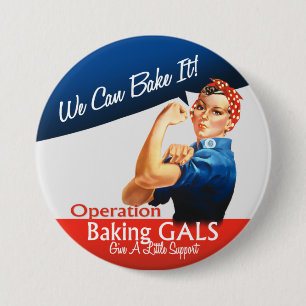 Badge Rond 7,6 Cm Bouton de logo