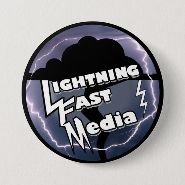 Badge Rond 7,6 Cm Bouton de logo de LFM (Devant)