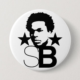 Badge Rond 7,6 Cm Bouton de logo de SB