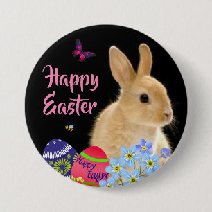 Badge Rond 7,6 Cm Bouton de Pâques sur mesure