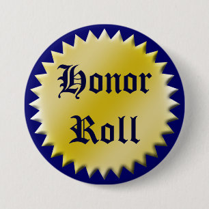 Badge Rond 7,6 Cm Bouton de prix d'honneur, personnalisable