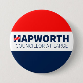 Badge Rond 7,6 Cm bouton de redwhiteandblue