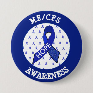 Badge Rond 7,6 Cm Bouton de ruban de conscience de syndrome de