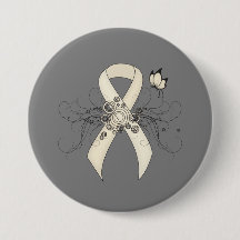 Bouton de ruban de sensibilisation à la perle
