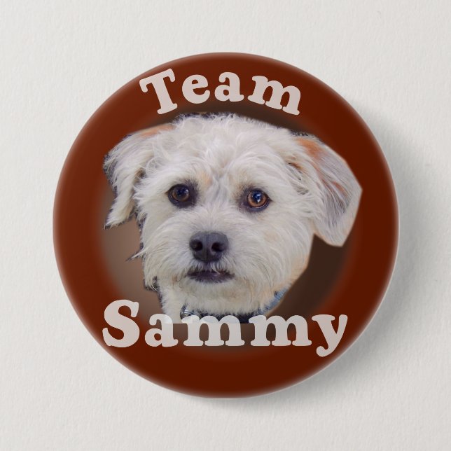 Badge Rond 7,6 Cm Bouton de Sammy (Devant)