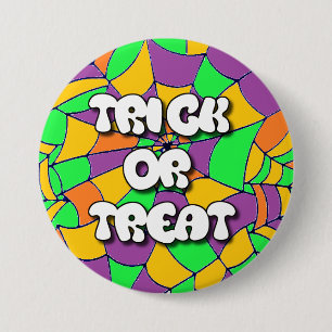 Badge Rond 7,6 Cm Bouton de sélection ou de traitement de l'Hallowee