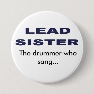 Badge Rond 7,6 Cm Bouton de soeur d'avance