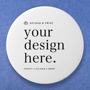Badge Rond 7,6 Cm Bouton de votre conception Télécharger 3" Arrondi