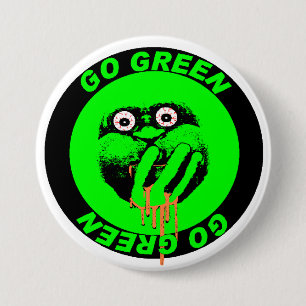 Badge Rond 7,6 Cm Bouton devenez écolo
