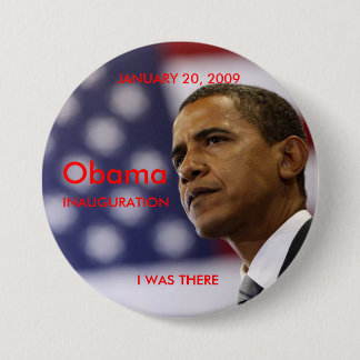 Badge Rond 7,6 Cm Bouton d'inauguration d'Obama