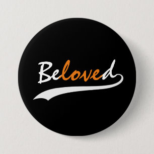 Badge Rond 7,6 Cm Bouton d'origine adoré