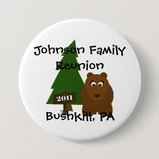 Badge Rond 7,6 Cm Bouton d'ours !