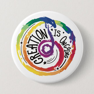 Badge Rond 7,6 Cm Bouton enseignant Rainbow Growth Mindset