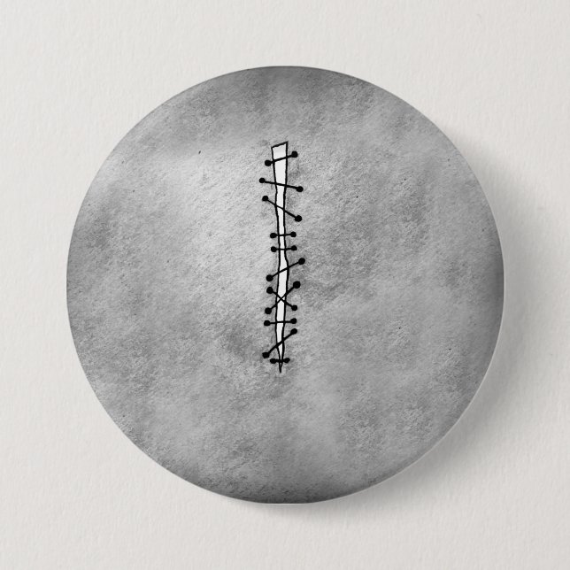 Badge Rond 7,6 Cm Bouton ET TU' Album (Devant)
