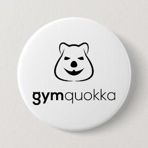 Badge Rond 7,6 Cm Bouton Expression Gymquokka