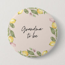 Bouton Future Grand-mère