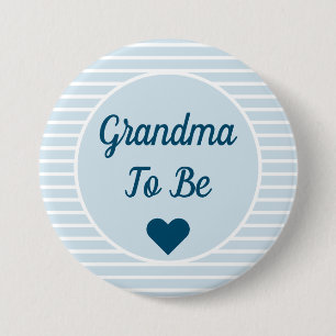 Badge Rond 7,6 Cm Bouton Grand-mère à être Baby shower