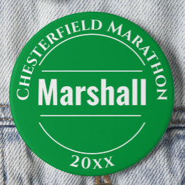 Badge Rond 7,6 Cm Bouton Insigne Marshall de l'événement