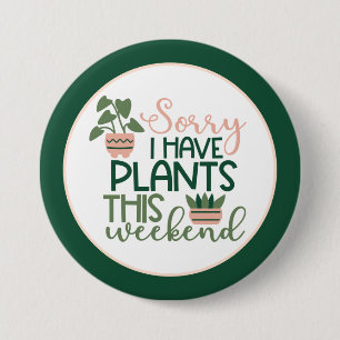 Badge Rond 7,6 Cm Bouton Jardin Nature Plantes