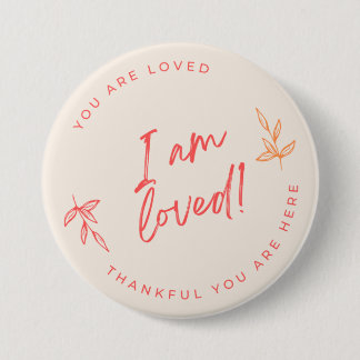 Badge Rond 7,6 Cm Bouton Je suis adoré